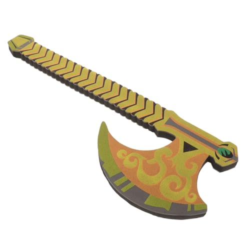 BESPORTBLE Junge Mädchen Schaumstoff Axt Spielzeug Sicherheits-übungsrequisite Realistische Bühnen-Performance Wikinger Kostüm Requisite Für Jungen Mädchen Party Spaßerlebnis