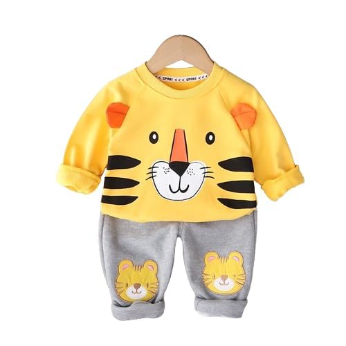 Googogaaga Boy’s Cotton Full Sleeves Printed Top with Joggers for Baby Boys Clothing Set