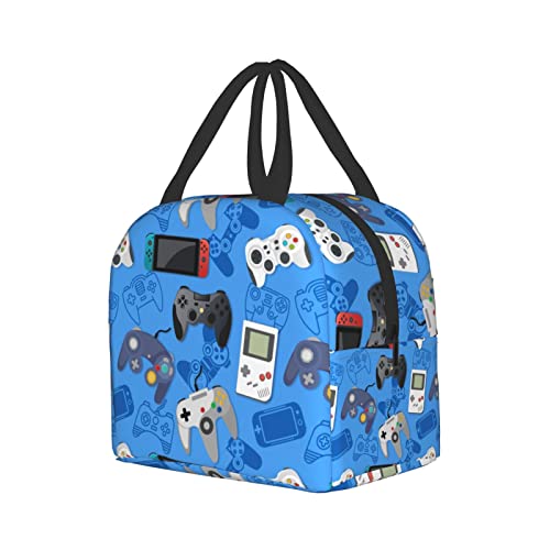 Game Portable Lunch Tote Bag Reusable Lunch Box For Men And Women Perfect For Camping/Hiking/Picnic/Beach/Travel #TOP1