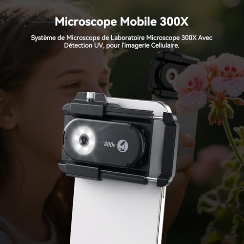 Microscope portable numérique 300x pour l'analyse des bijoux - 5