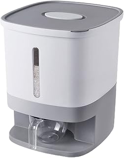 10kg Kitchen Rice Bucket Miscellaneous Grain Flour Storage Box