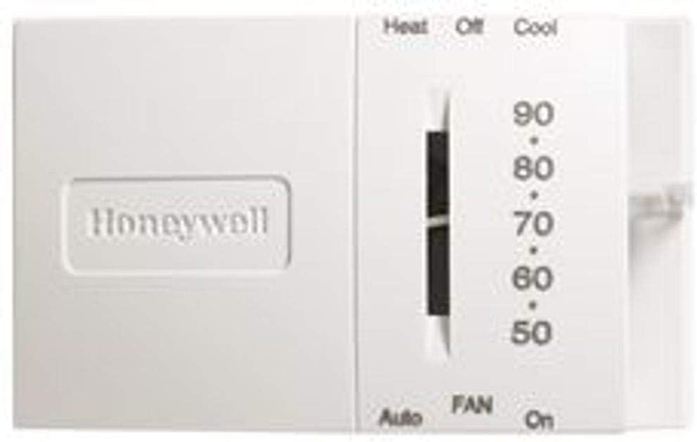 Honeywell T8034N1007 Single-Stage Thermostat, 24 Volts, White Honeywell T8034N1007 Single-Stage Thermostat, 24 Volts, White