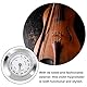 KOMBIUDA Kleines Analog Hygrometer Für Humidor Mechanisches Hygrometer Für Zigarrenbox Präzises Feuchtigkeitsmessgerät Für Violin Weinkisten Stilvolles Design