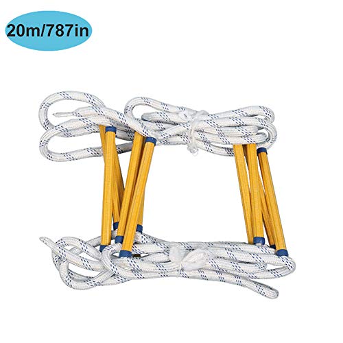MFZTQ Strickleiter,Rettungsleiter,Weiche Leiter Multifunktions Outdoor Rettungsleitern Harz rutschfeste Feuerleiter VerschleißFeste Sicherheitsleiter Mehrere GrößEn ErhäLtlich Cover