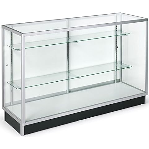Displays2go Free-Standing Glass Display Cabinet Cover