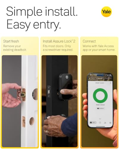 Image of Yale Assure Lock 2 with Wi-Fi ; Key-Free Touchscreen Smart Lock for Keyless Entry and Remote Management - Satin Nickel (YRD450-WF1-619)