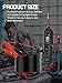 Power Circuit Probe Tester,6-24V DC Circuit Tester Automotive,Test Light,Fuse & Voltage Tester,Automotive Short Circuit Breake Finder Electrical Tools (Black)