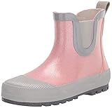 Western Chief Kids Girl's Chelsea Sparkle Rain Boots (Toddler/Little Kid) Rose Gold 9 Toddler M