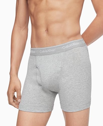 Image of White Solid Mid Rise Trunks - Pack of 3