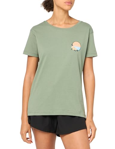 Image of Roxy Womens Boyfriend Crew T-Shirt, Casual Relaxed Fit Crew Neck Tee Short Sleeve Cotton Basic Shirt Everyday Comfort