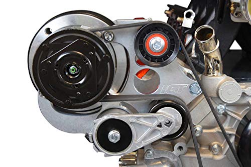 ICT Billet R4 A/C Air Conditioner Compressor Bracket Kit Compatible with SUV LS Truck LSX AC (LS3 Camaro) LS1 LS3 LS2 LQ4 LQ9 LS6 L92 L99 L33 LR4 Designed & Manufactured in the USA 551585X-3