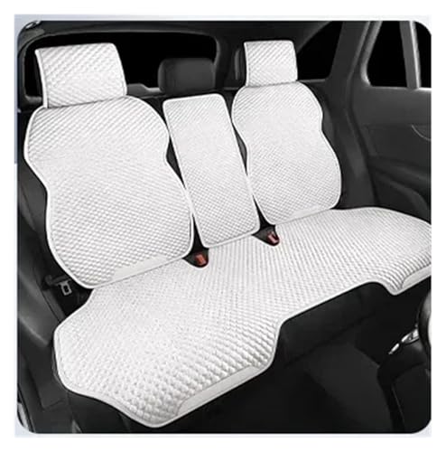 Housses de siège pour voiture universelles blanches et accessoires auto en soie de glace