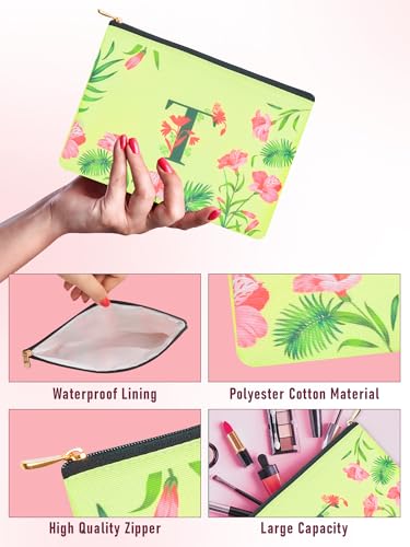 Image of DOODLE Monogram T Diary Gift Set - B6 Soft Bound Ruled Notebook with Tote Bag & Zipper Pouch - Premium Stationery Gift for Women & Girls