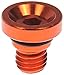 Dorman 712-X95I Wheel Nut Cap, Orange Aluminum, 20 Pack