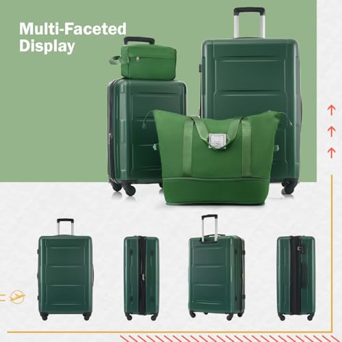 2 Piece Luggage Set With Expanable Spinner Wheels3