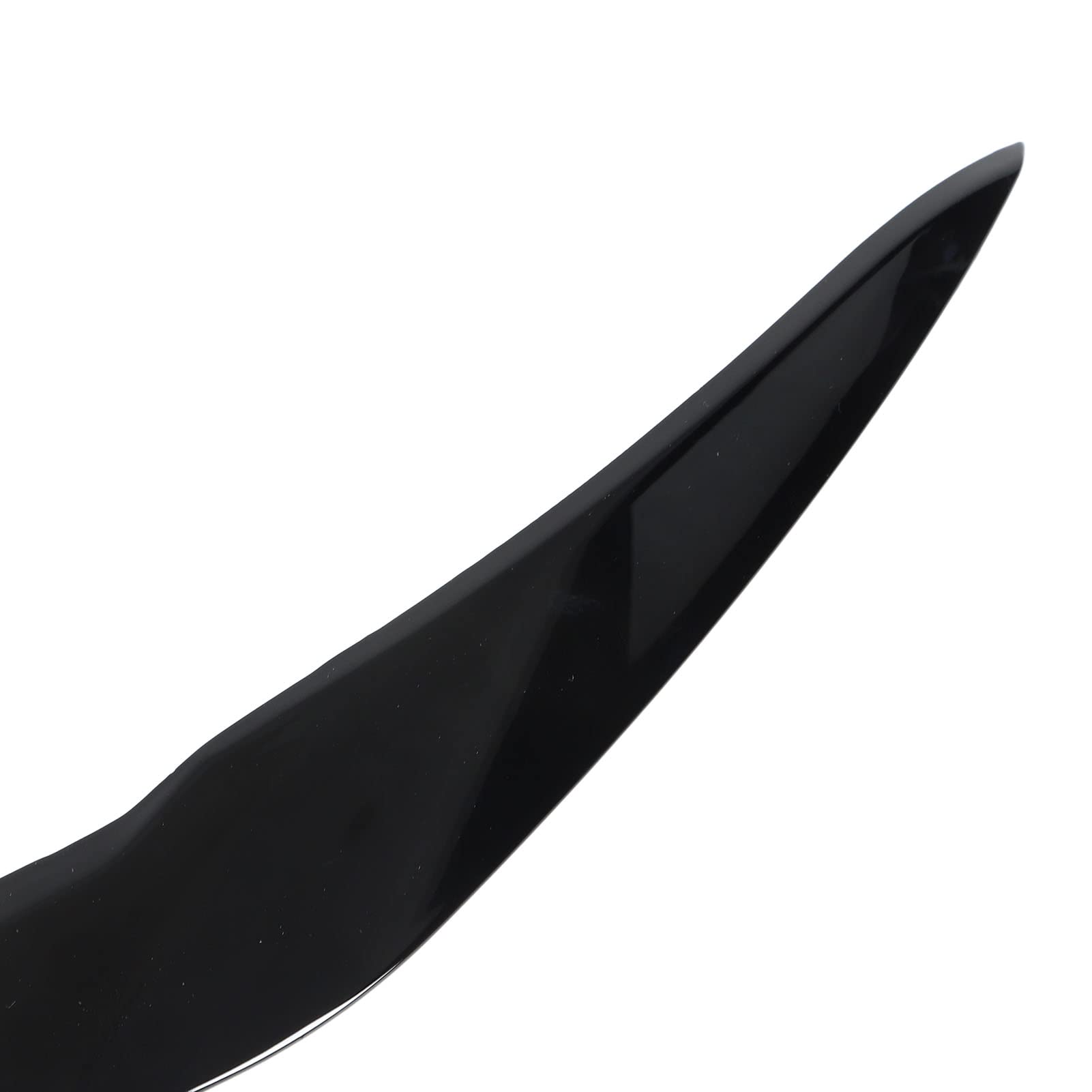 2 Pezzi Faro Sopracciglia Nero Lucido Trim, Sinistra Destra Palpebra Trim per 1 Serie F20 F21 Facelift