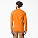 Dickies Men's Long Sleeve Heavyweight Crew Neck, Orange, X-Large