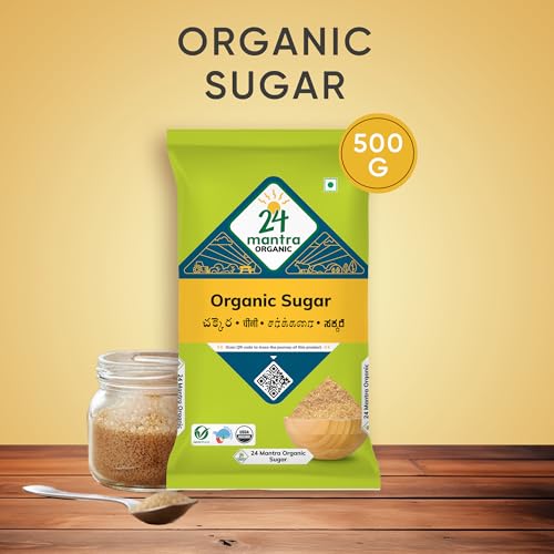 Image of 24 Mantra Organic Sugar /Chini /Chekkara - 500gms