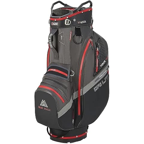 Big Max 2023 DRI-LITE V-4 ORGANISER WATER RESISTANT GOLF CART TROLLEY BAG Cover