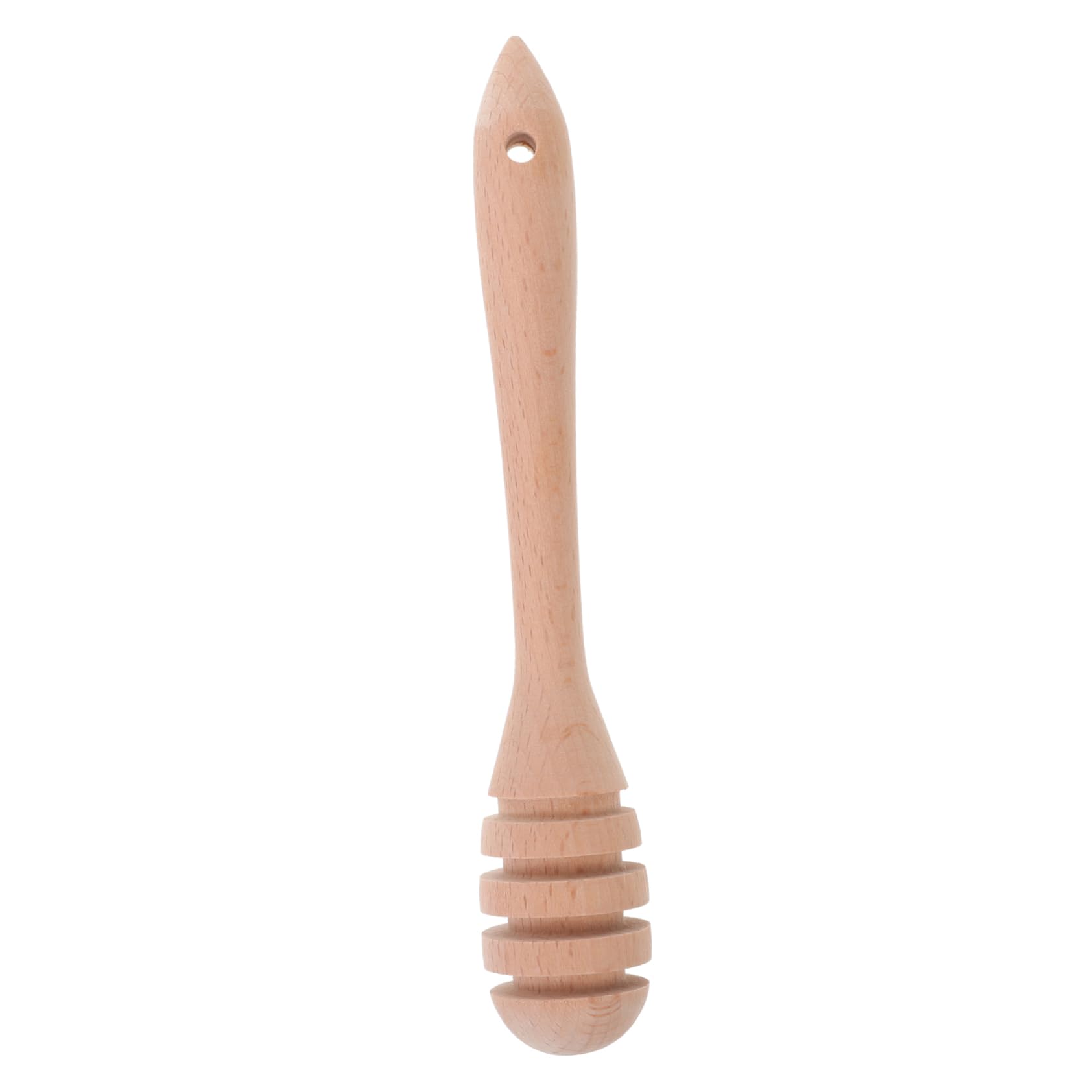 GLEAVI Wooden Stick Natural Wood Honey Stirring Rod for Easy Honey Collection for Tea and Jam Mixing Portable Kitchen Utensil