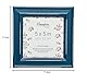 Hampton Frames Paloma PAL301955T Bilderrahmen, quadratisch, 13 x 13 cm, Blaugrün