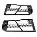 CHEDA Steel Tubular Door Compatible with 2007 2008 2009 2010 2011 2012 2013 2014 2015 2016 2017 2018 Jeep Wrangler JK Unlimited 4 Doors Front & Rear Black Tube Half Doors(Black)