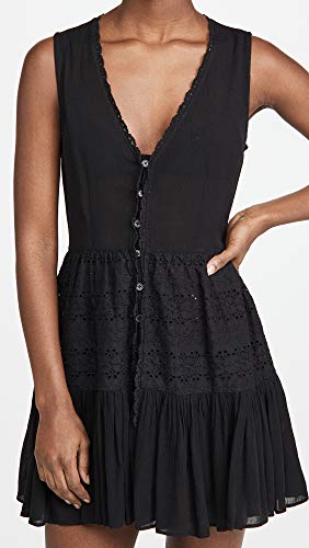Women's Eyelet Mini Dress2