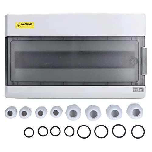 Boîte de distribution 18 voies IP66 rail DIN pour extérieur