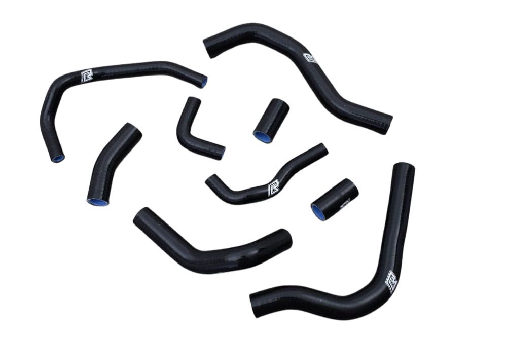 avdb-moto Juego Mangueras de Radiador Agua Compatible con HONDA CBR 600 RR 600RR PC40 2009-2012, CBR 600 RR 600RR PC40 2007-2008, CBR 600 RR 600RR PC40E 2021-2022 (Negro)