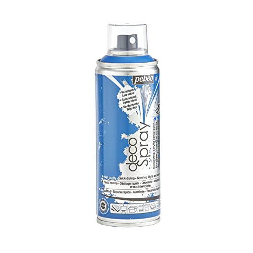 PEBEO decospray, 200 ml, Colore: Blu