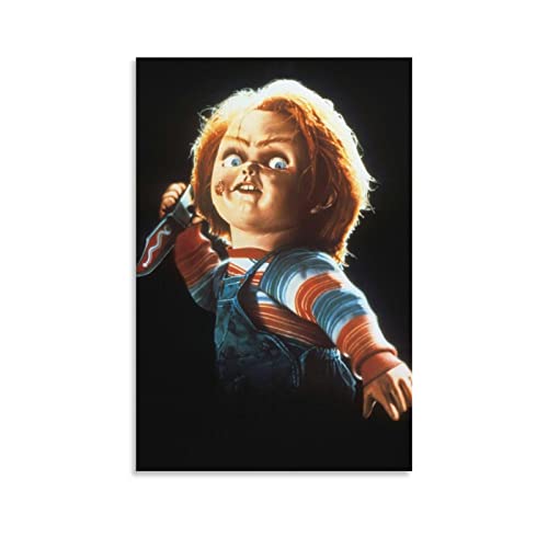 Póster de la novia de Chucky de la película de terror para dormitorio, póster de arte de la pared y cuadro de 40 x 60 cm