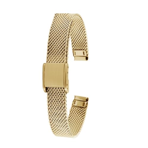Bracelet acier fin 9mm pour Tissot Lovely T058.109 montre carrée femme