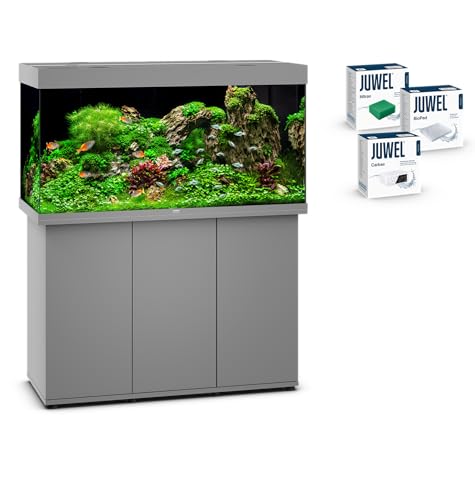 JUWEL Aquarium Rio 350 Kombination Grau Premium-Bundle