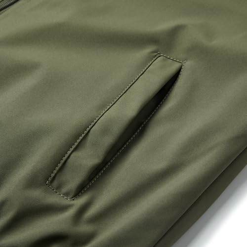 Image of URBANFIND Men's Bomber Jackets Casual Lightweight Windbreaker Fashion Spring Fall Coats