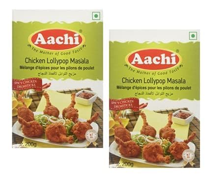 Chicken Lollypop Masala 50 GMS -TWIN PACK - PACK OF 2 (50 GMS X 2)