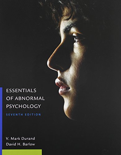Bundle: Essentials of Abnormal Psychology, 7th ... 1305622936 Book Cover