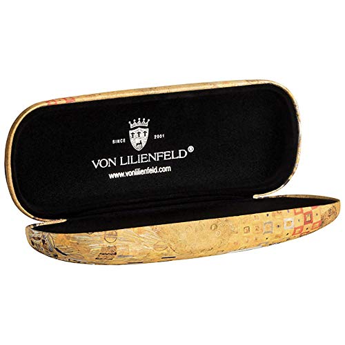 VON LILIENFELD Brillenetui Brillenkoker Stabiele Gustav Klimt: Adele Reinigingsdoek Glasses Case Art - Image 4