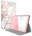 Produktbild i-Blason Hülle für Galaxy Tab A 10.5 Schutzhülle [Cosmo] 360 Grad Case mit Eingebaut Displayschutz für Samsung Galaxy Tab A 10.5 (SM-T590/T595/T597) 2018 (Marmor)