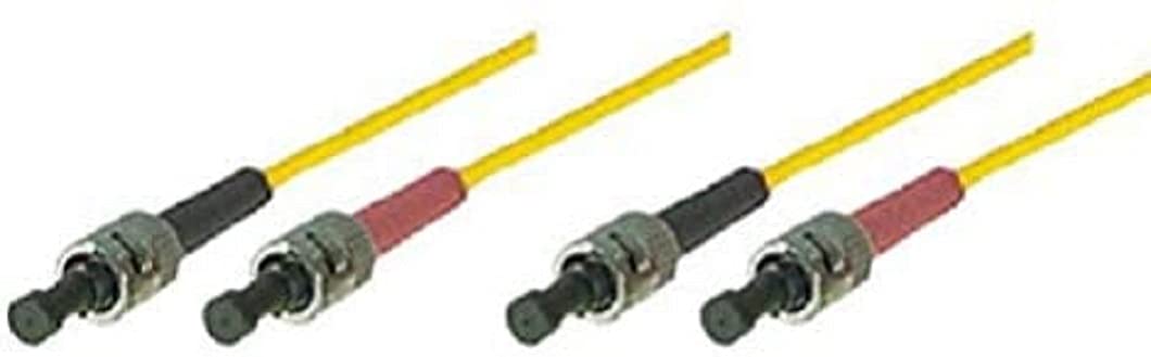 Equip ST/ST 9/125?m 10m ST ST OS2 Yellow Fibre Optic Cable – Fibre Optic Cables (10 m, OS2, ST, ST, Yellow)