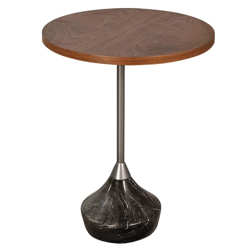 Sofa Creative Wooden Tea Table Sofa Small Balcony Bedside Table Living Room Round Marble Tea Table Sofas for Living Room