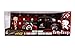 Jada Toys Hollywood Rides Betty Boop & 1939 Chevy Master Deluxe, 1:24 Scale Bare Metal Die-Cast Car with 2.75