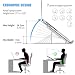 Bamoer Supporto PC Portatile Angolazione Regolabile Porta Notebook Pieghevole Alluminio Porta PC...