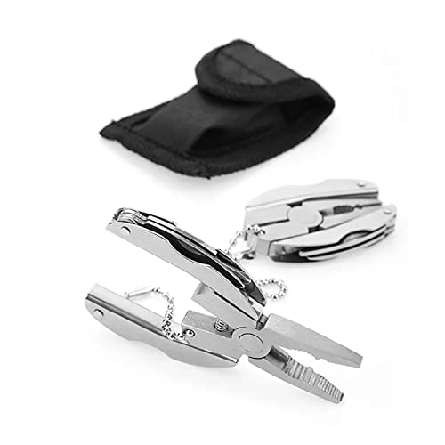 6-In-1 Stainless Steel Multifunctional Pliers Multi Tools Set With Sheath #TOP3