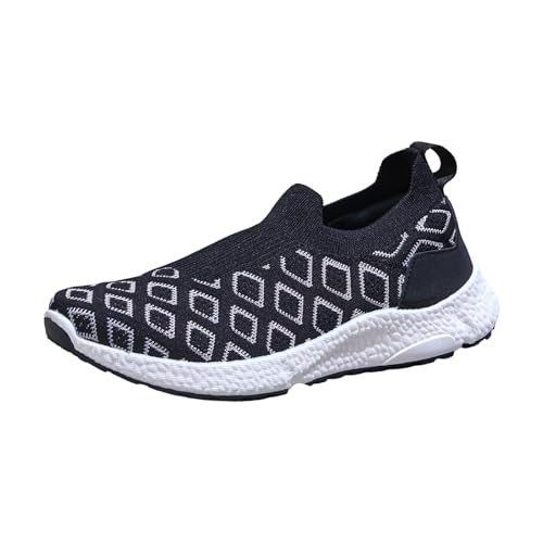 Image of Neeman's Crystal Knit Slip On for Women | Breathable Knit Upper, Cushioned EVA Sole | Lightweight, Flexible Shoes for Everyday Comfort