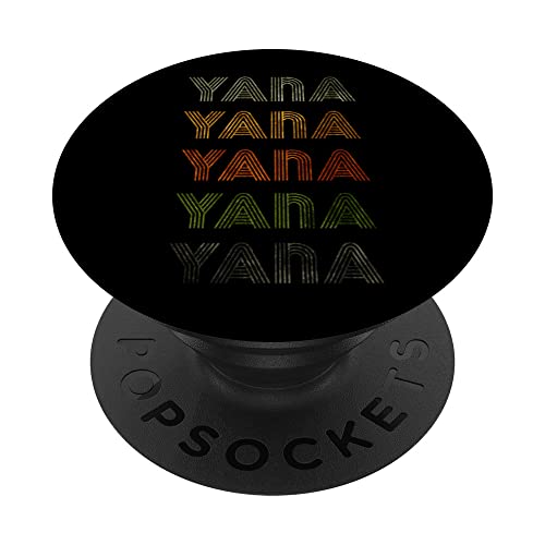 Camiseta Yana Love Heart, estilo grunge/vintage, negra PopSockets PopGrip Intercambiable