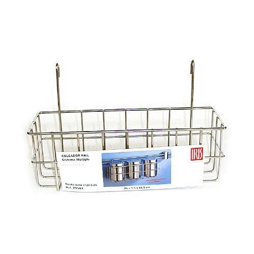 Iris - Cesta Grande 25X10,5X16 Inox. 2958I