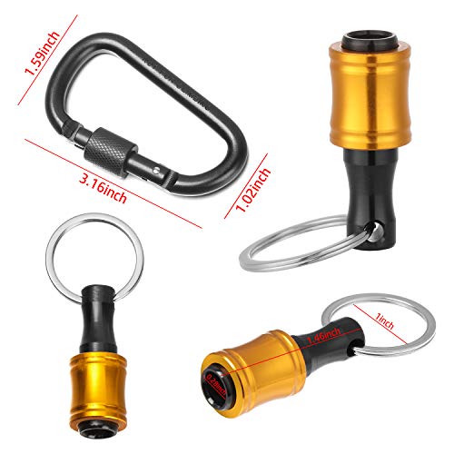 Okdeals 608959467747 6Pcs Hex Shank Aluminum Alloy Screwdriver Bits Holder Set thumb #1