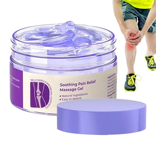 Crema de la articulación y hueso - Gel púrpura del gel de la articulación | Gel de masaje articular de calma instantáneo | CREATA DE ALIGENCIA NATURAL DE DOLOR NATURAL DE ABSIFICACIÓN PARA LA CONTRACI