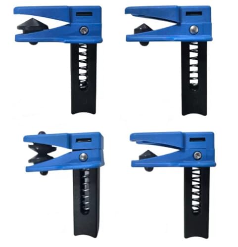 4PCS brake line clamp?auto brake fluid line plug?brake line plug?line lock kit for brakes?Oil Tool Brake Tubing to Prevent Oil Spills?Universal for Most Cars (Blue)