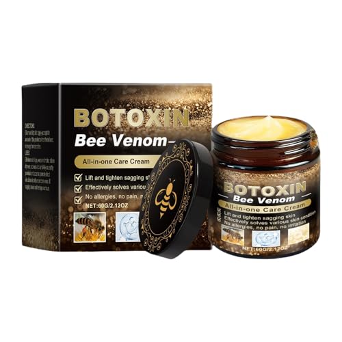 Crema Para El Tratamiento De La Piel Con Veneno De Abeja, Crema Ligera Y De Rápida Absorción Con Veneno De Abeja, Crema Hidratante Duradera Con Fórmula Nutritiva